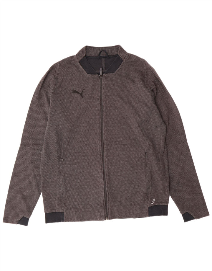Puma muška gornja jakna trenirke Large Grey Cotton