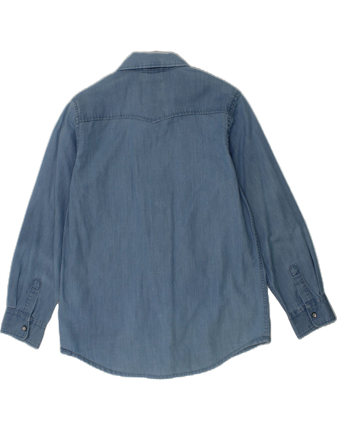 SUN68 Boys Denim Shirt 7-8 Years Blue Cotton Vintage Sun68 and Second-Hand Sun68 from Messina Hembry 