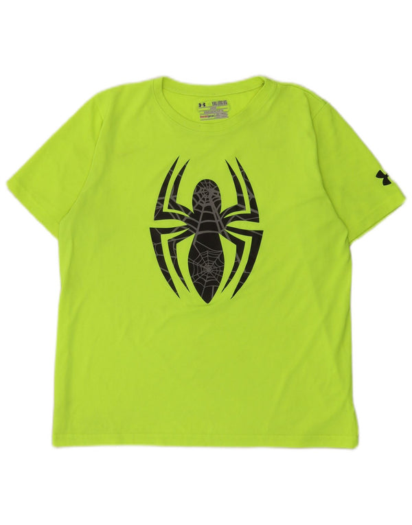 Under Armour Boys Heat Gear Graphic majica kratkih rukava 13-14 Years XL zelena