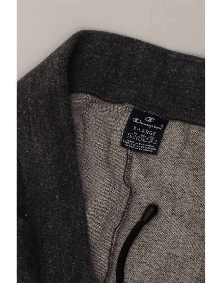 CHAMPION Ženske grafičke trenirke Hlače Joggers UK 18 XL Sivo Flecked