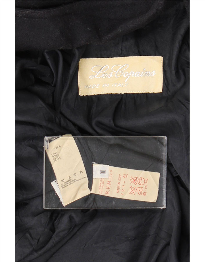 Les Copains ženski sako s dvostrukim kopčanjem UK 14 srednje tamnoplava