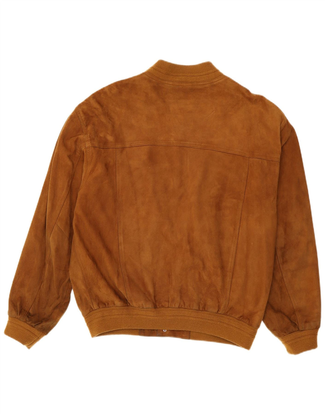 Vintage muška bomber jakna od brušene kože IT 54 2XL smeđa koža
