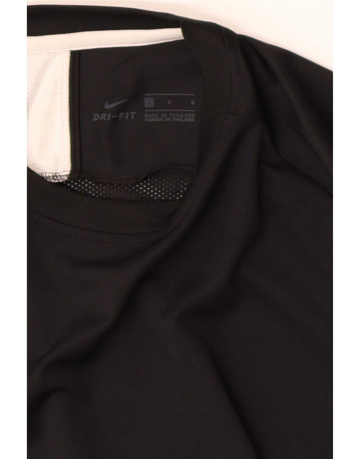 Nike Dri Fit majica kratkih rukava velika crna boja