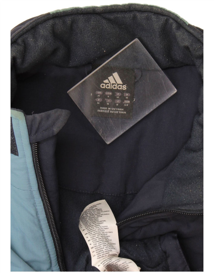Adidas muška vjetrovka jakna UK 38 Medium tamnoplava poliamidna boja