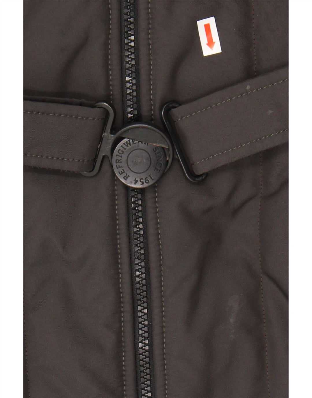 Refrigiwear ženski podstavljeni kaput s kapuljačom IT 46 veliki kaki najlon