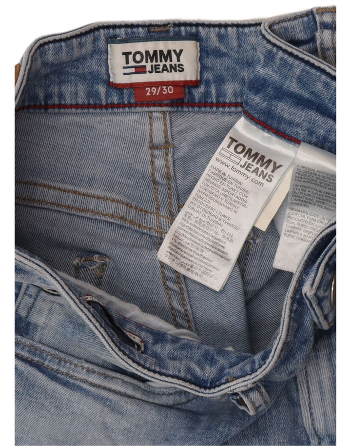 TOMMY HILFIGER Muške uske traperice W29 L30 Plavi pamuk