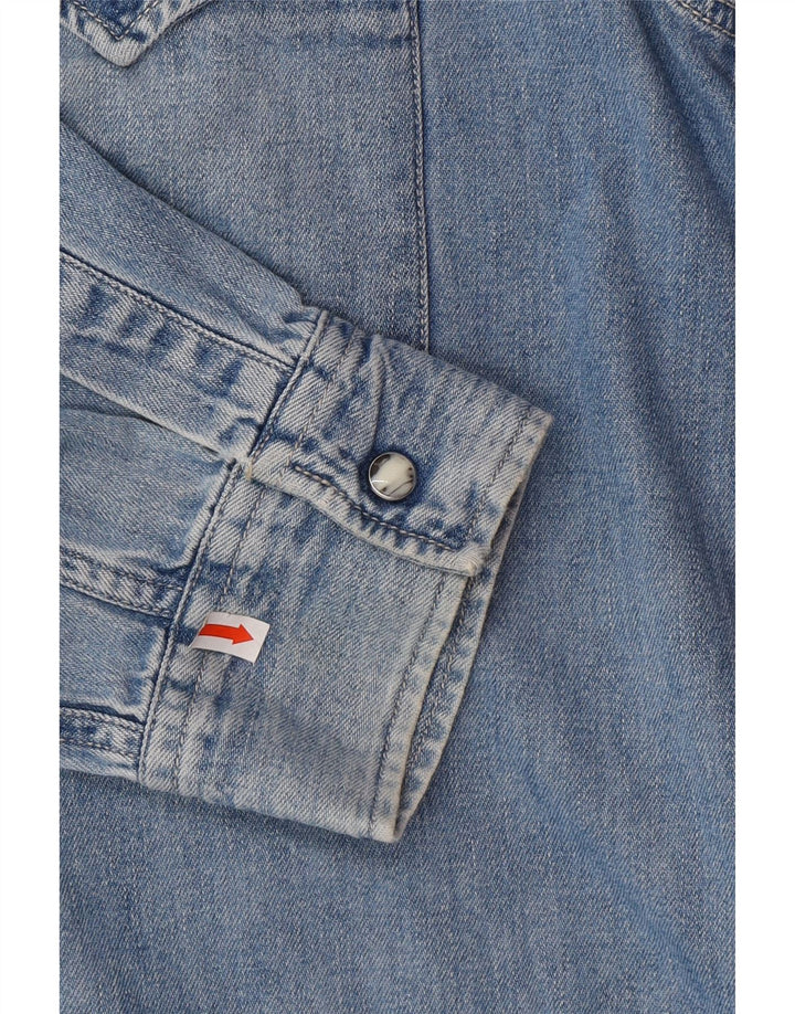 LEVI'S muška traper košulja velika plava pamuk