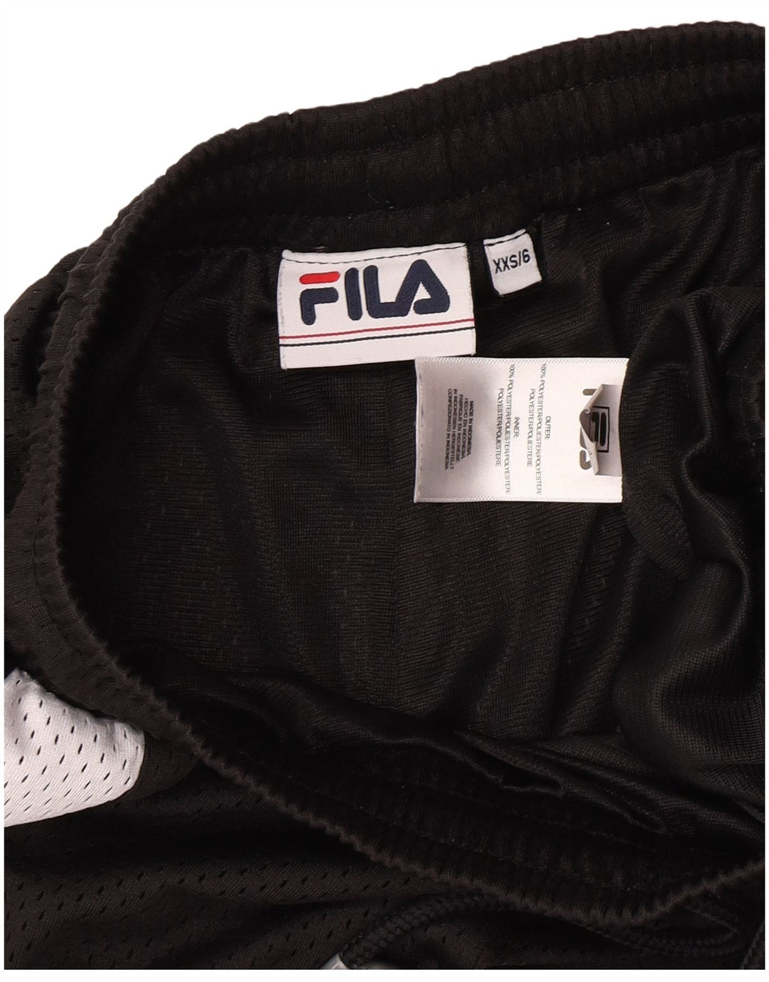 Fila ženske sportske kratke hlače UK 2 2XS crni poliester