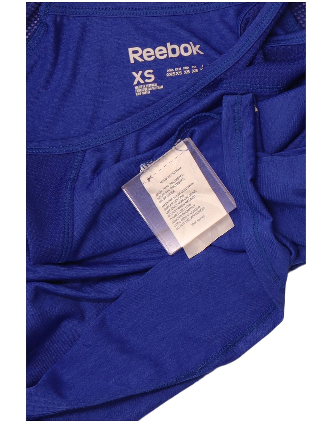 REEBOK Ženski prsluk UK 8 Small Blue Sports od poliestera
