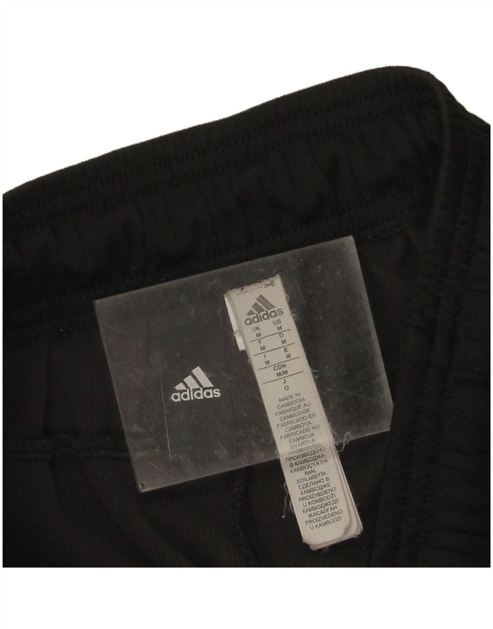 Adidas muške trenirke srednje crne pamučne hlače