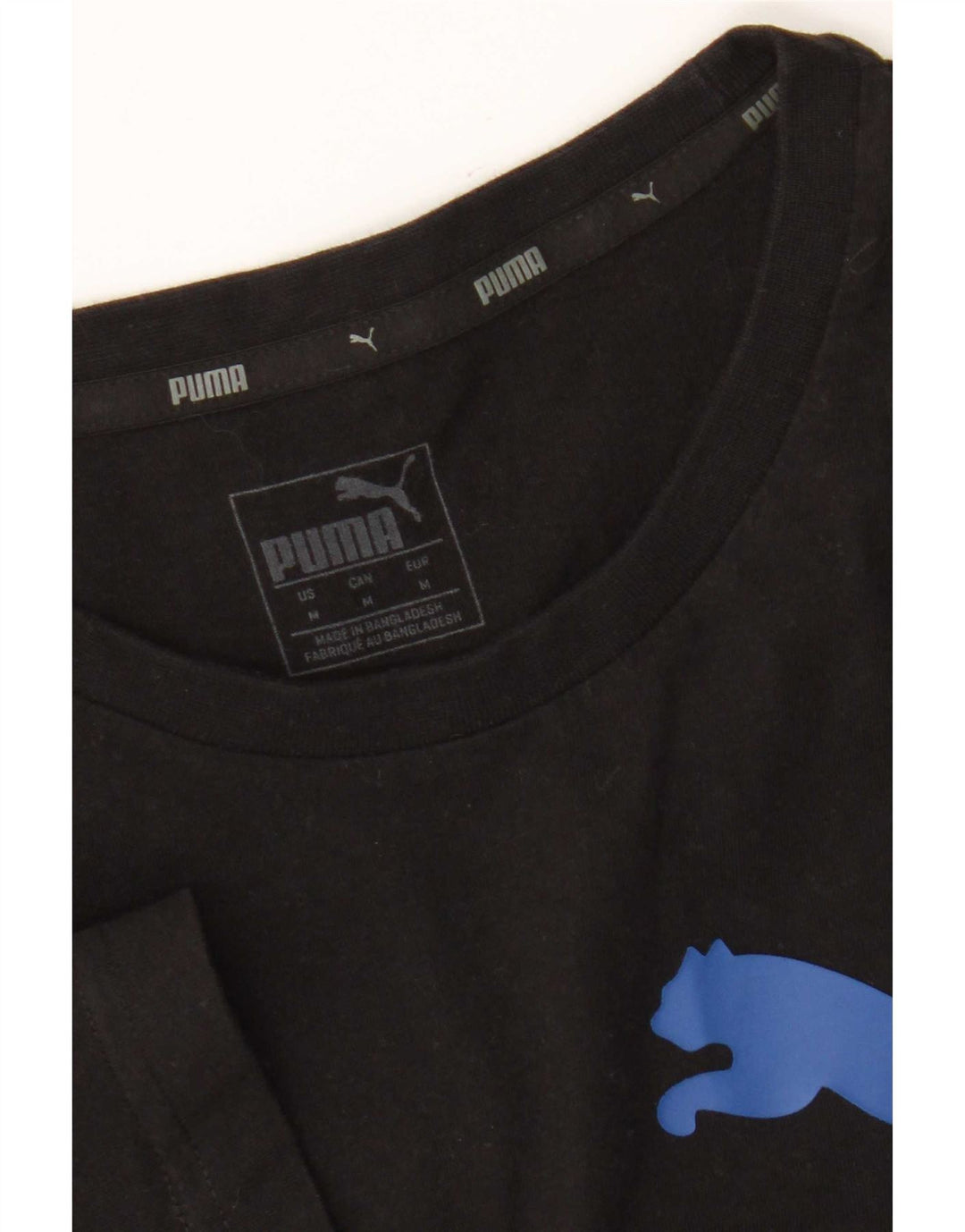 Puma muška majica s grafičkim motivima srednje crna