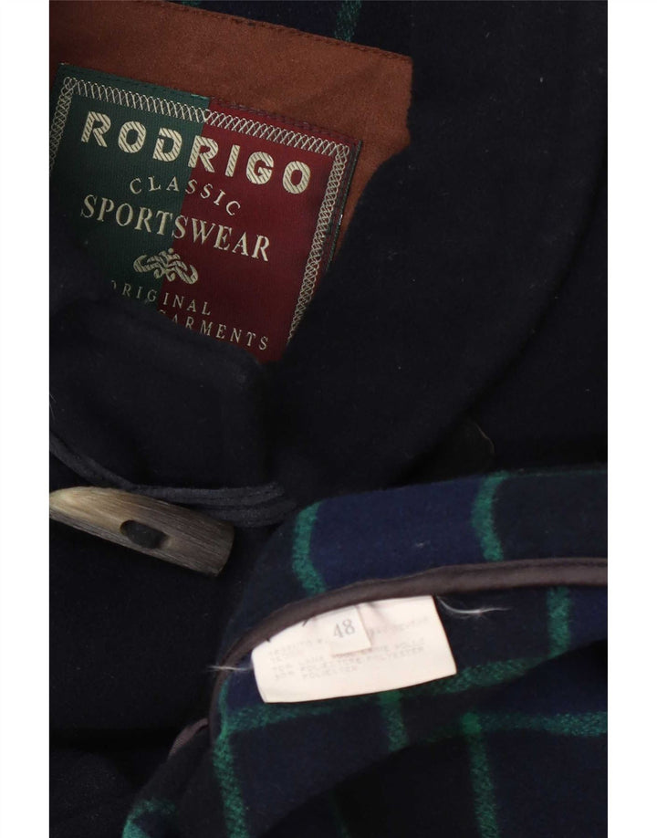 Rodrigo Muški Duffle Coat IT 48 Srednje tamnoplava vuna