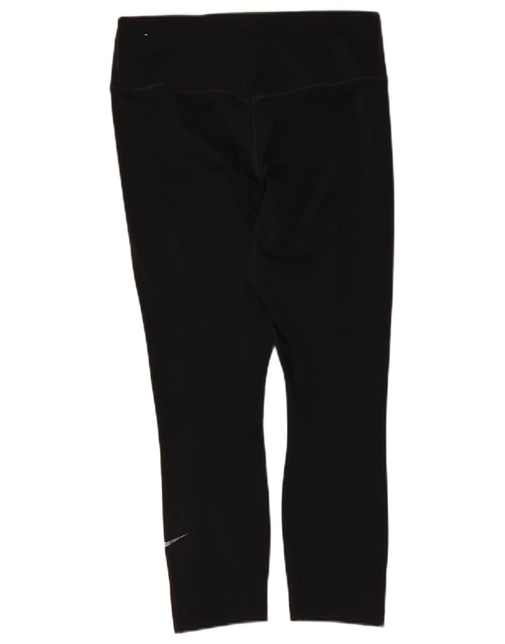 Nike ženske Dri Fit tajice UK 12 srednje crne