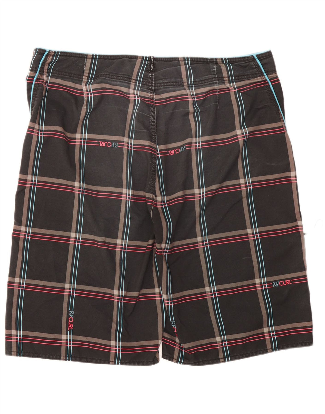 Rip Curl muške kratke hlače za plivanje s grafičkim motivima XL sive karirane