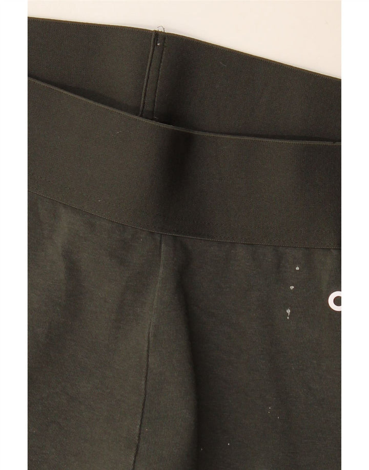 Adidas ženske tajice UK 12/14, srednji kaki pamuk