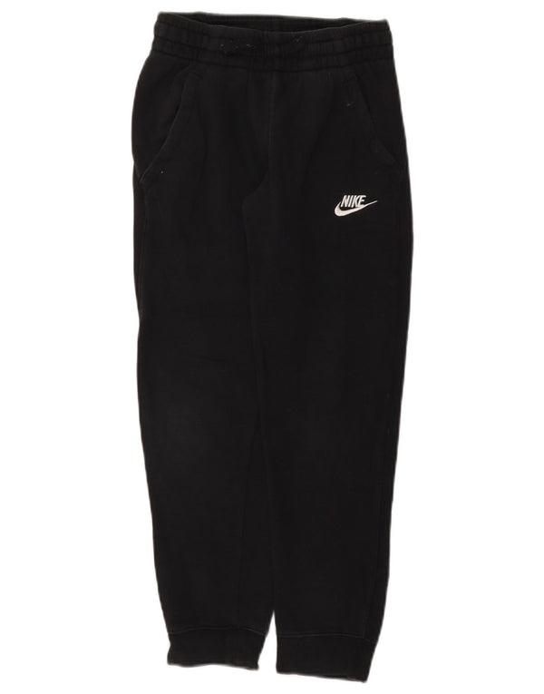 Nike Trenirka za dječake, male crne pamučne hlače za 8-9 godina