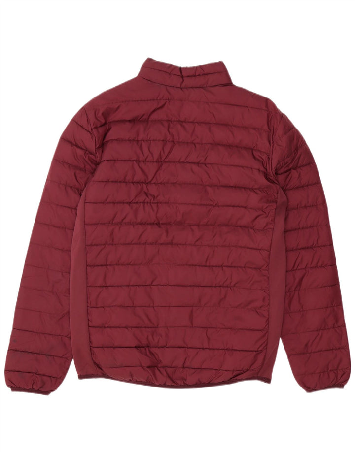 Jack & Jones muška podstavljena jakna UK 38 srednji bordo poliester