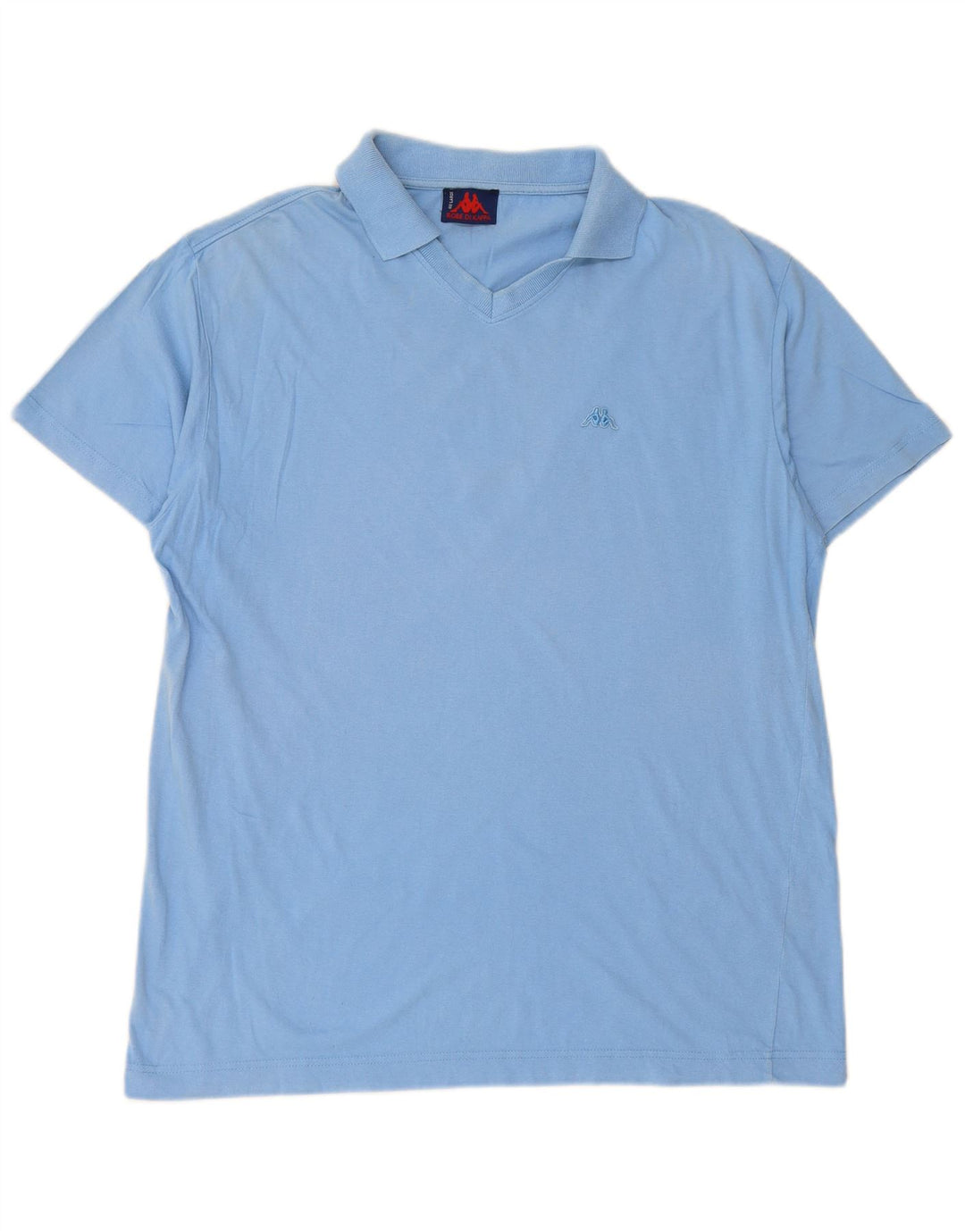 KAPPA Mens Polo Shirt XL Blue Cotton