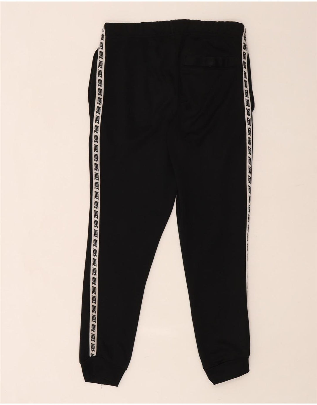 Nike muške grafičke trenirke hlače joggers XS crni poliester