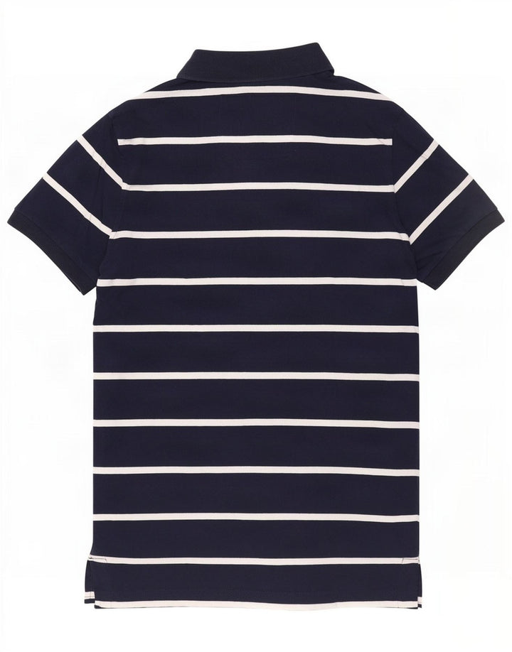 Superdry muška polo majica srednje tamnoplave pamučne pruge