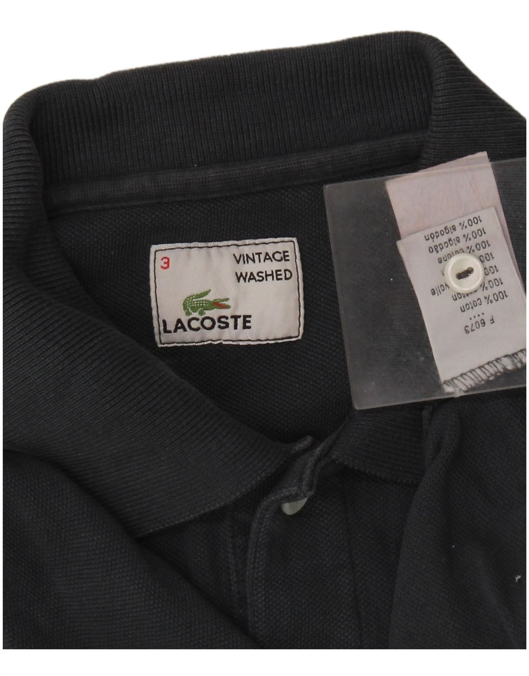 LACOSTE muška polo majica veličine 3 mala tamnoplava pamučna