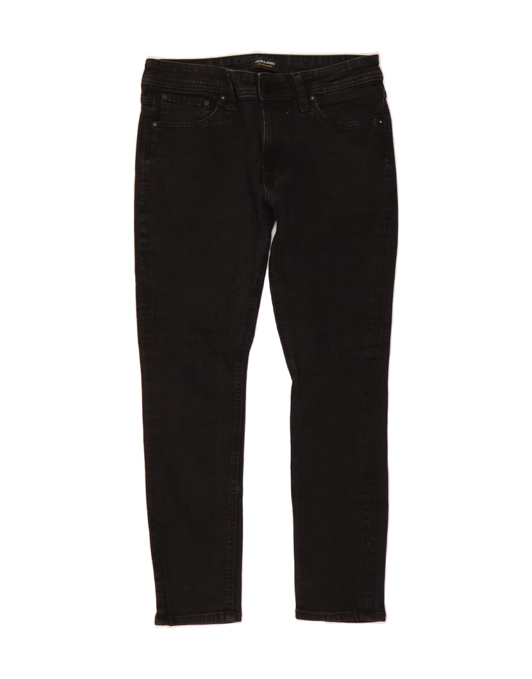JACK & JONES Mens Slim Jeans W32 L27 Black Cotton Vintage Jack & Jones and Second-Hand Jack & Jones from Messina Hembry 