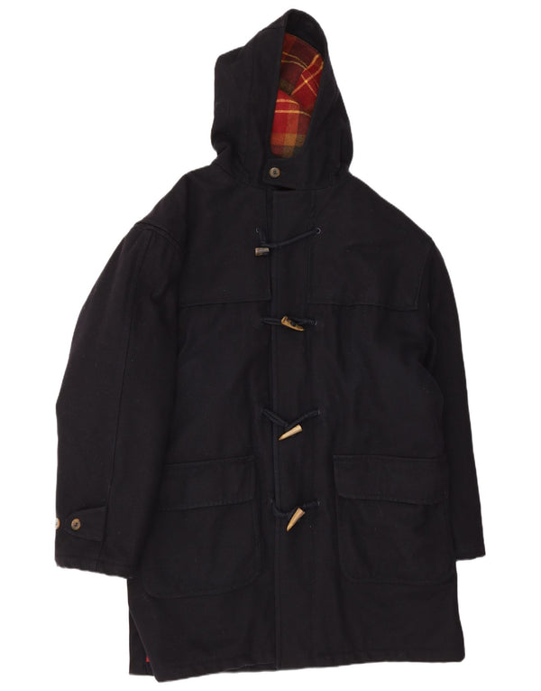 Ivy Oxford muški duffle kaput s kapuljačom IT 54 2XL crni poliester