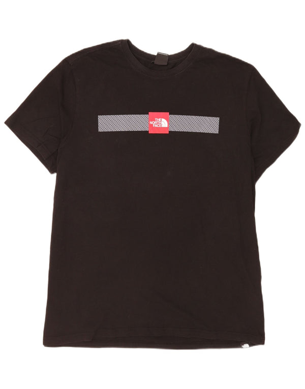 The North Face gornji dio muške majice s grafičkim motivima 2XL crni pamuk