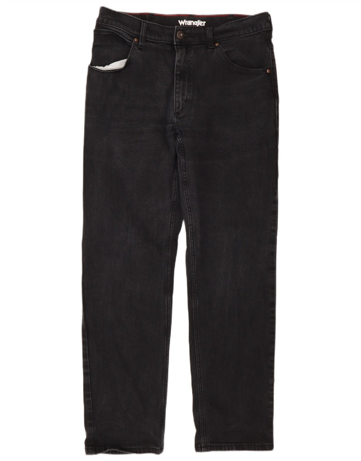 Wrangler muške ravne traperice W34 L32 sivi pamuk