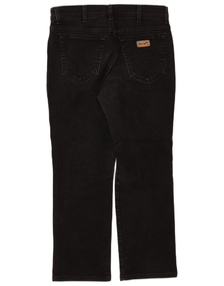 Wrangler muške Texas Straight traperice W34 L27 crne