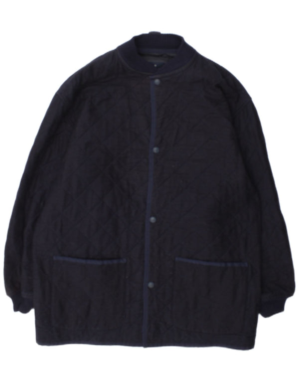 Ermenegildo Zegna muška prošivena jakna UK 42 XL tamnoplava