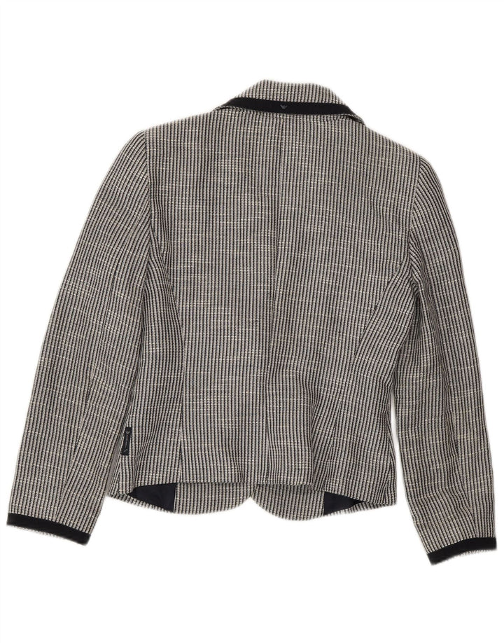 ARMANI JEANS Ženska jakna sa 2 gumba EU 38 srednje sive pruge