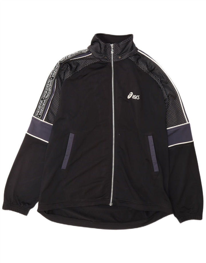 Asics Muška trenirka Regular Fit Gornja jakna XL Black Colourblock