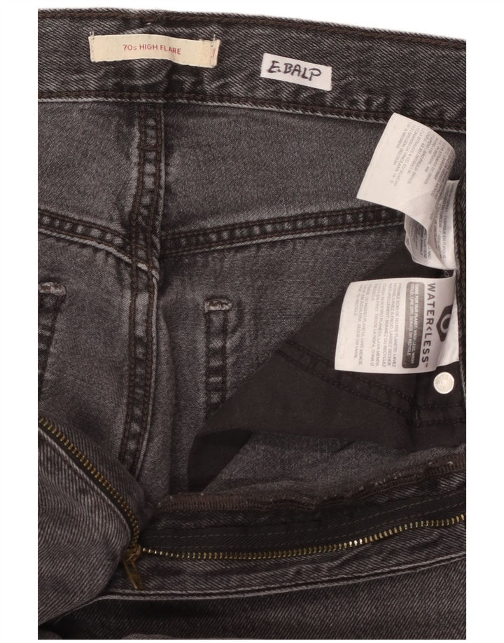 Levi's ženske lepršave traperice visokog rasta W27 L32 sive
