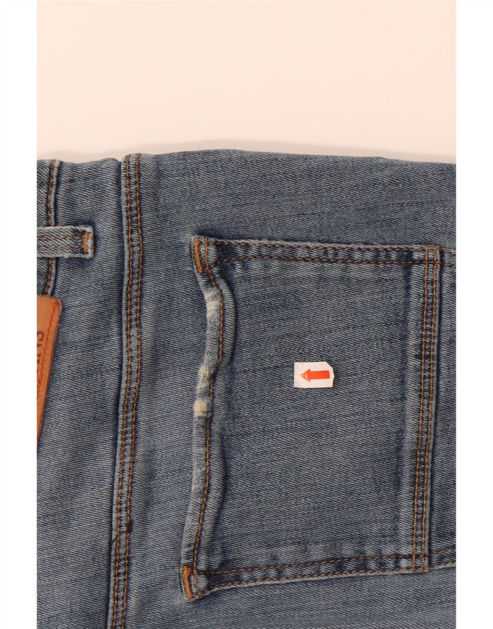 TRUSSARDI Mens Straight Jeans W36 L36 Blue