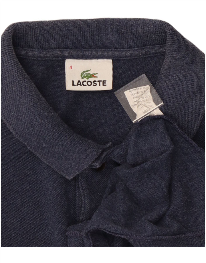 Lacoste muška polo majica veličine 4, srednje tamnoplavi pamuk