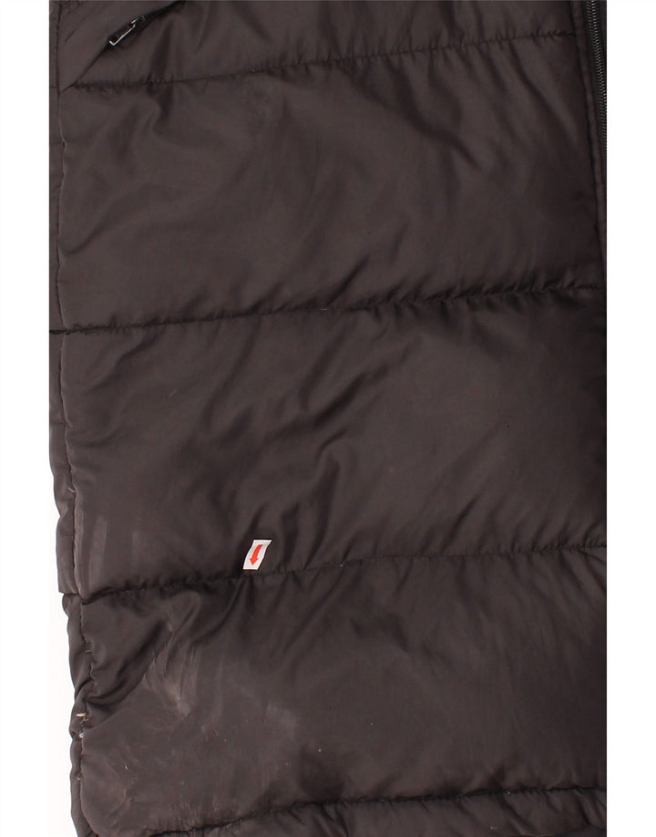 CALVIN KLEIN JEANS Womens Padded Coat UK 14 Medium Black Vintage Calvin Klein Jeans and Second-Hand Calvin Klein Jeans from Messina Hembry 