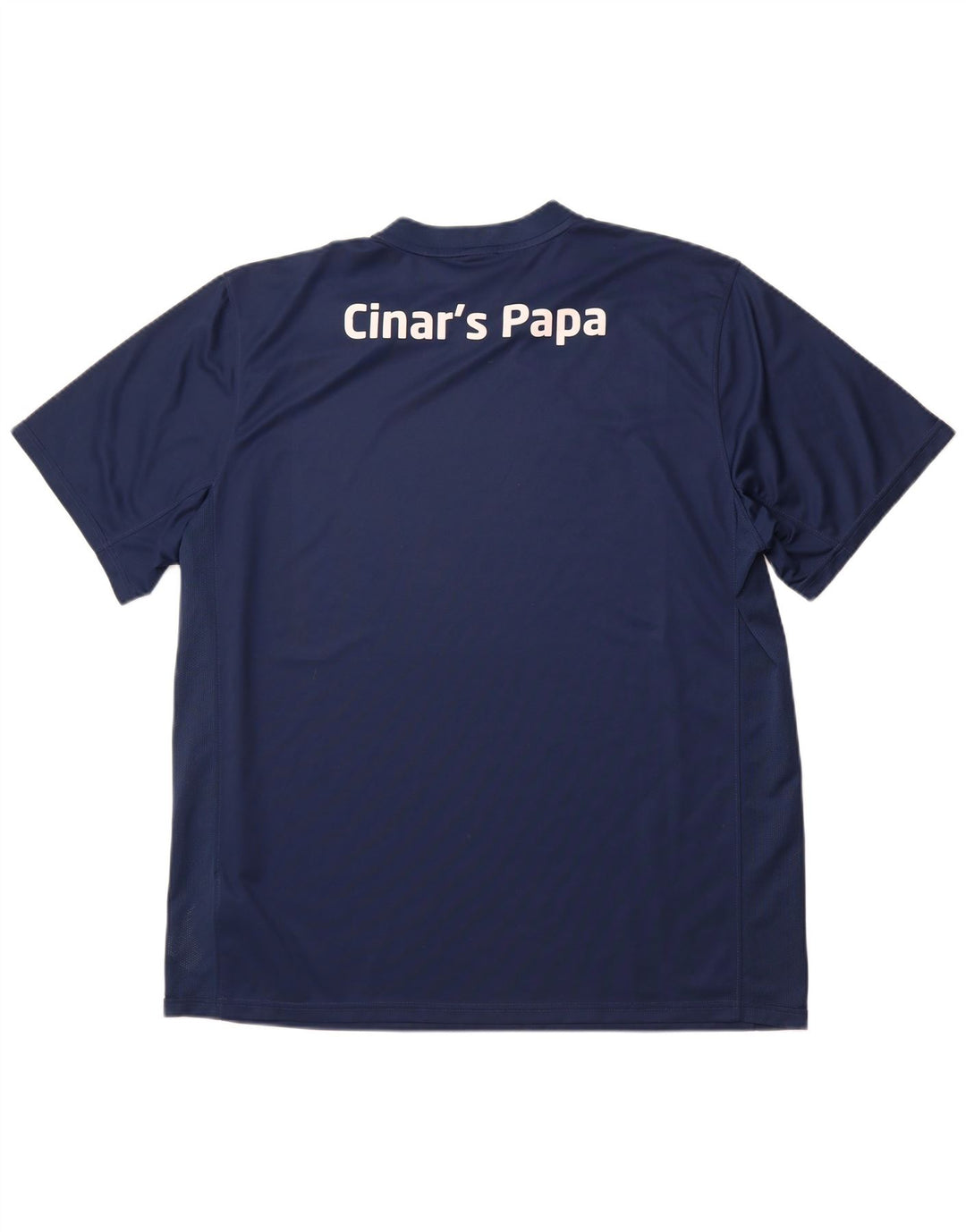 NIKE muška Dri Fit majica kratkih rukava 2XL tamnoplavi poliester