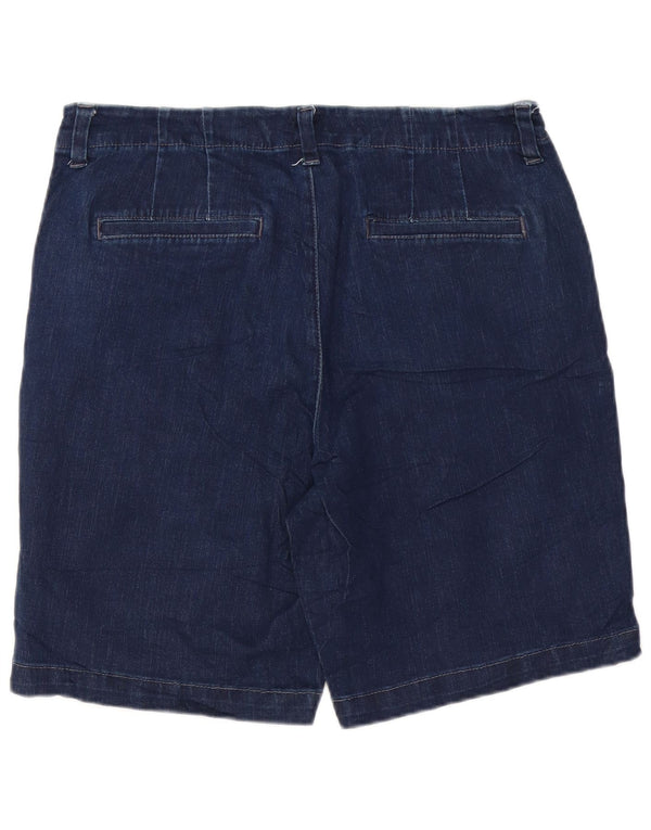 Ženske traper kratke hlače srednjeg rasta Lee US 14 XL W34 tamnoplavi pamuk