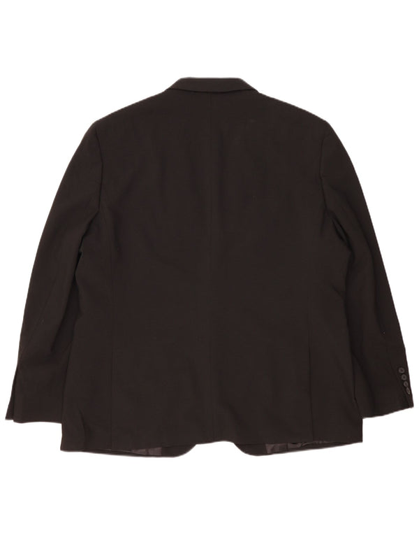Nautica muška jakna sa 2 gumba UK 48 4XL crni poliester