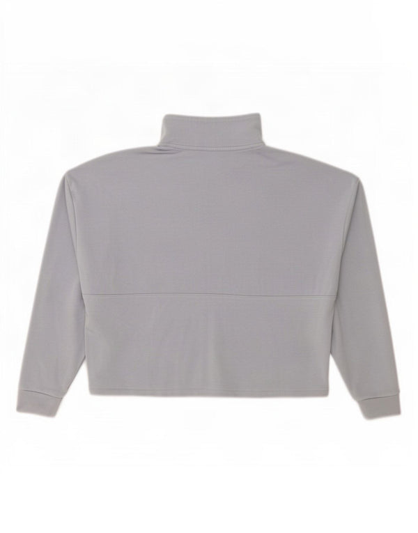 Under Armour ženska majica s kratkim izrezom s patentnim zatvaračem UK 10 Small Grey