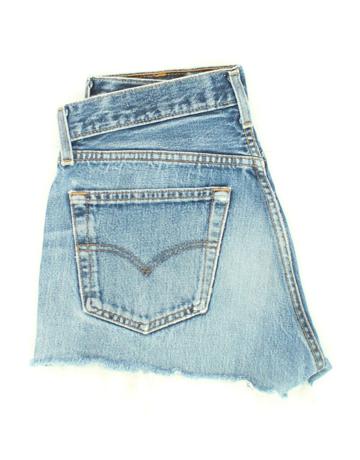 LEVI'S Ženske vintage traper kratke hlače W31 Srednje plavi pamuk