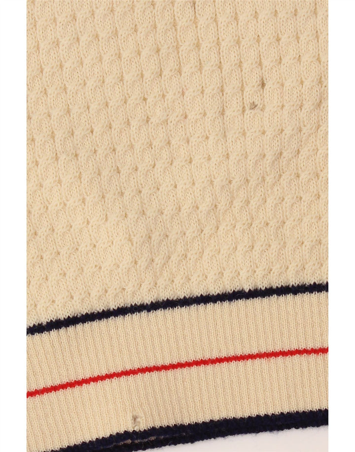 Winglet muški prsluk bez rukava IT 48 srednje bijele vune