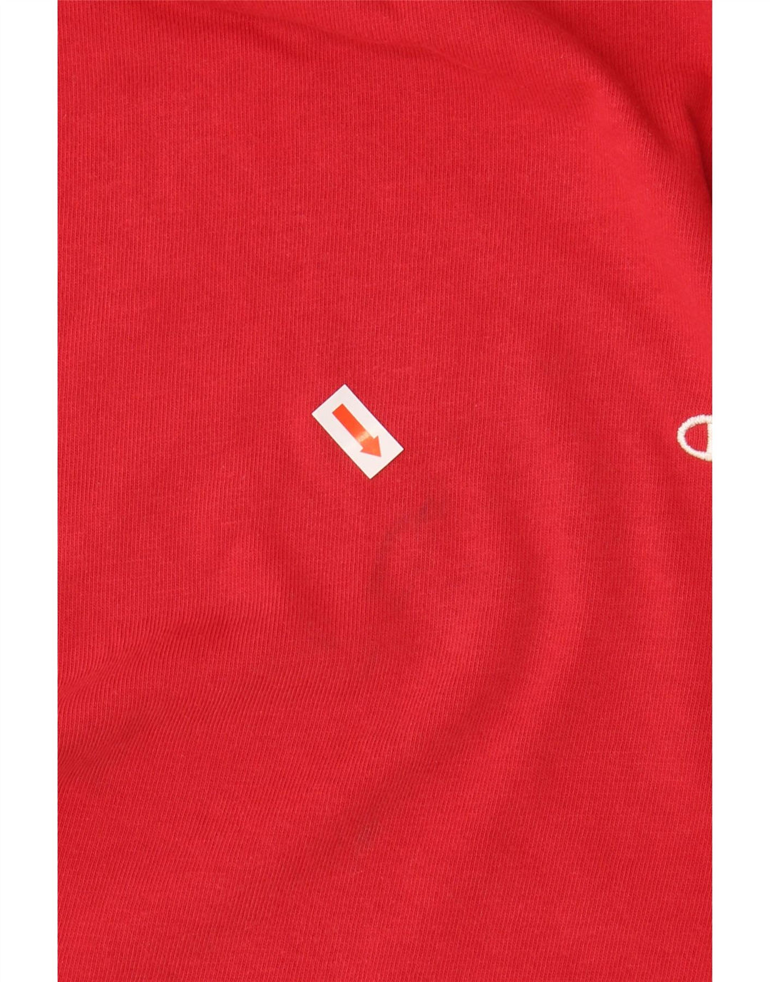 CHAMPION Mens T-Shirt Top Medium Red Cotton
