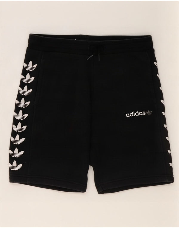 Adidas kratke sportske hlače za dječake 11-12 godina, crni pamuk