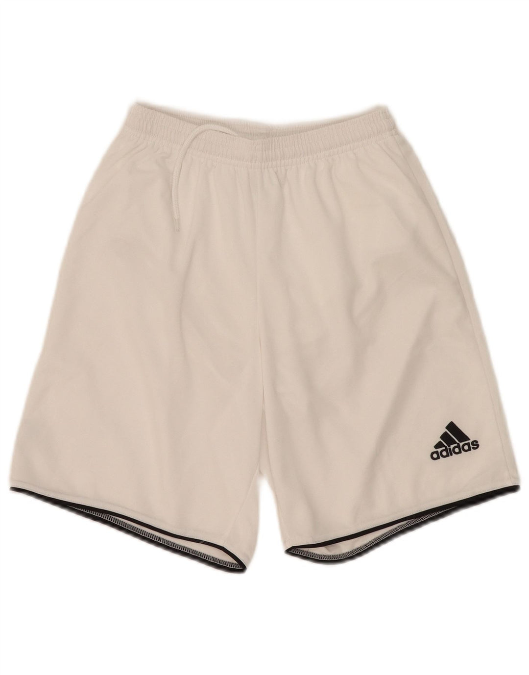 Adidas muške sportske kratke hlače, male bijele sportske poliesterske hlače