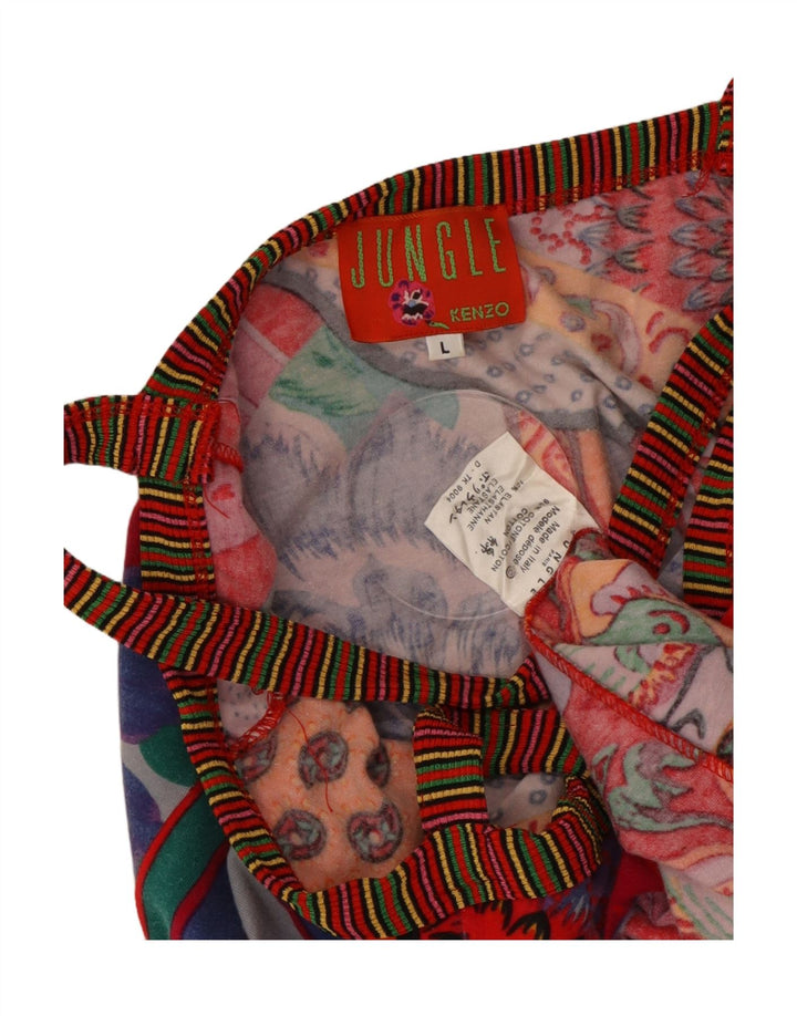 Kenzo Girls 11-12 Years Veliki raznobojni pamuk