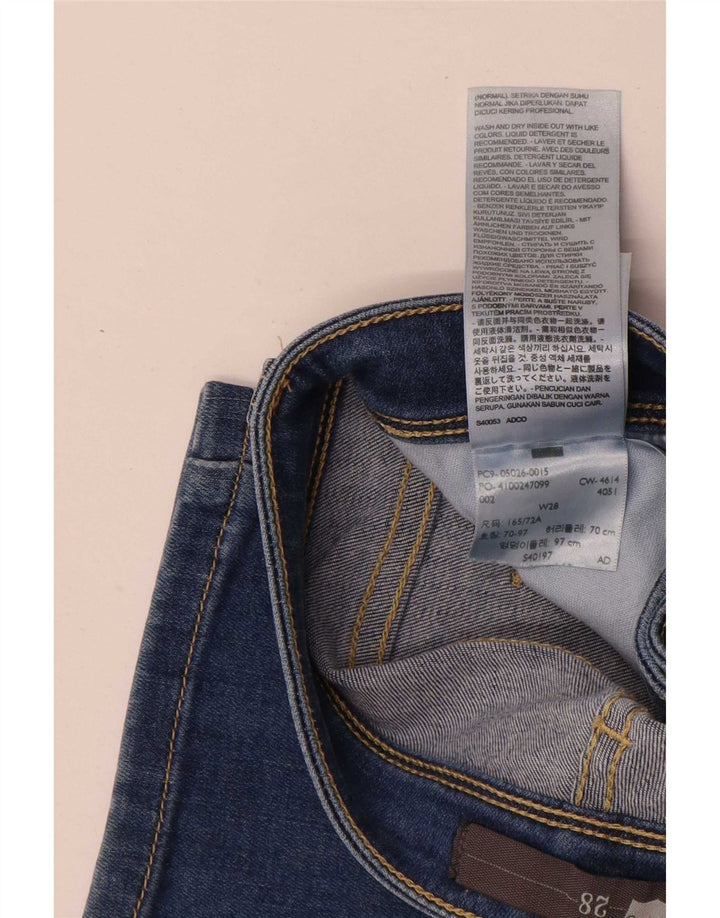 Levi's ženske kapri traperice W28 L22 plavi pamuk