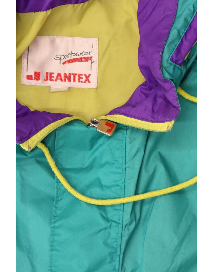 Muška kišna jakna Jeantex UK 42 XL Tirkizna poliamidna boja