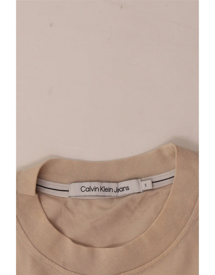 Calvin Klein Jeans muška majica kratkih rukava Mala bež